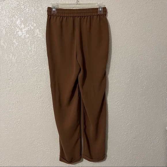 J. Crew women’s drawstring pants, 00, brown - Picture 4 of 8
